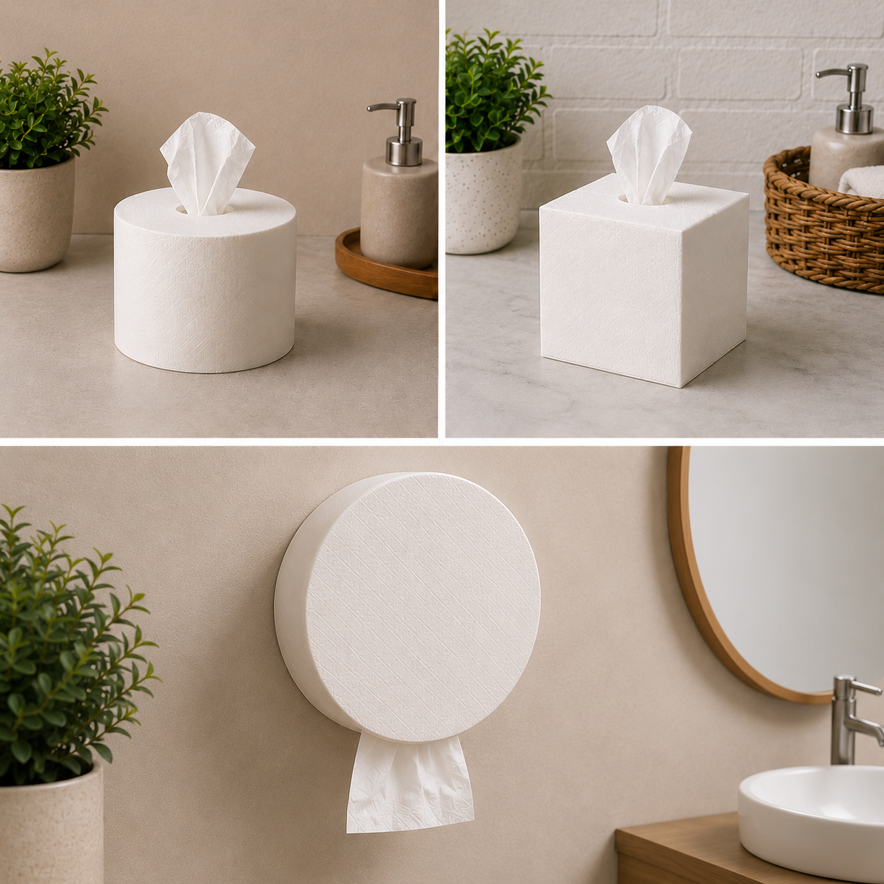 Centre pull paper roll